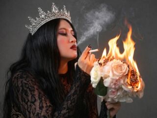 cam girl in tights CoralQueenn